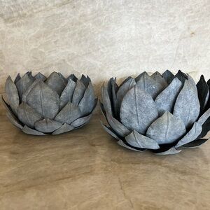 Succulent sculpture by Bliss Studio (two available - sold individually)